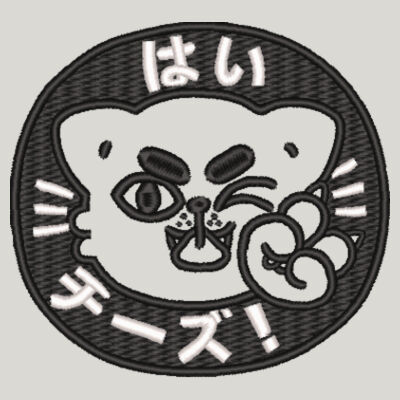 フォトラと一緒にはい！チーズ！(白黒) デザイン