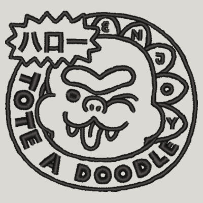 ウィンクリーと一緒に友達を作ろう！(白黒) デザイン
